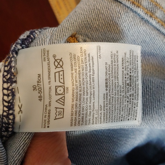 GAP Light Blue "GF Surf" Jeans Sz 30 - Picture 6 of 7